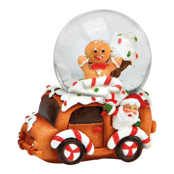 Bola de nieve muñeco de jengibre