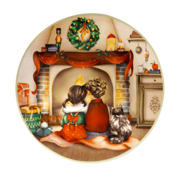 Cuccioli  Chimenea Fuente panettone