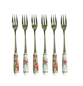 Carol set de 6 tenedores de pastel