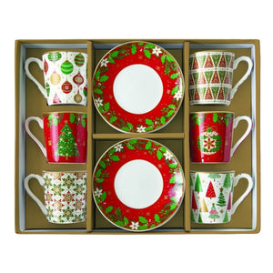 Set 6 tazas café Jing Jingle