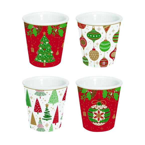 Set 4 vasos café Jing Jingle