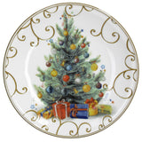 Navidad plato postre Tree