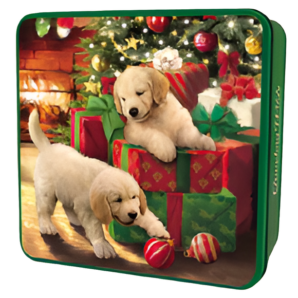 Lata galletas cachorros