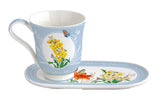 Blossom Taza con bandeja