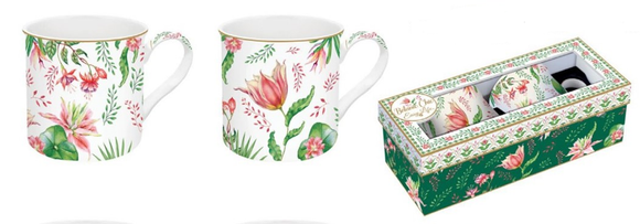 Set 2 mugs Botanic