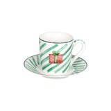 Brush set 4 tazas café