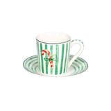Brush set 4 tazas café