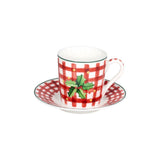 Brush set 4 tazas café