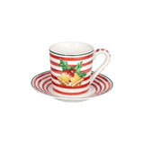 Brush set 4 tazas café