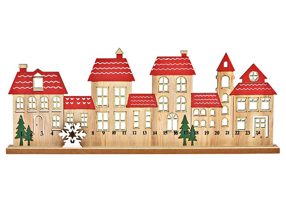 Calendario casas de navidad