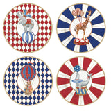 Circus set de 4 platos postre
