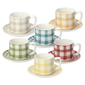 Juego de té Puchi vichy
