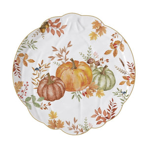 Cosecha de otoño Fuente Calabaza