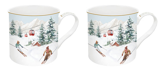 Chalet Set de 2 mug