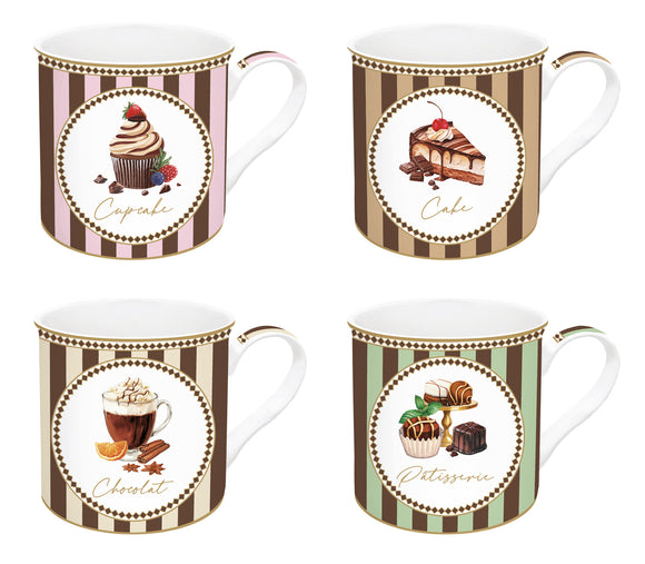 Dulces Momentos Set de 4 mugs