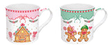 Dulce Navidad set de 2 mugs