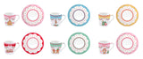 Dulce Navidad set 6 tazas de café