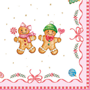 Dulce Navidad servilletas de papel