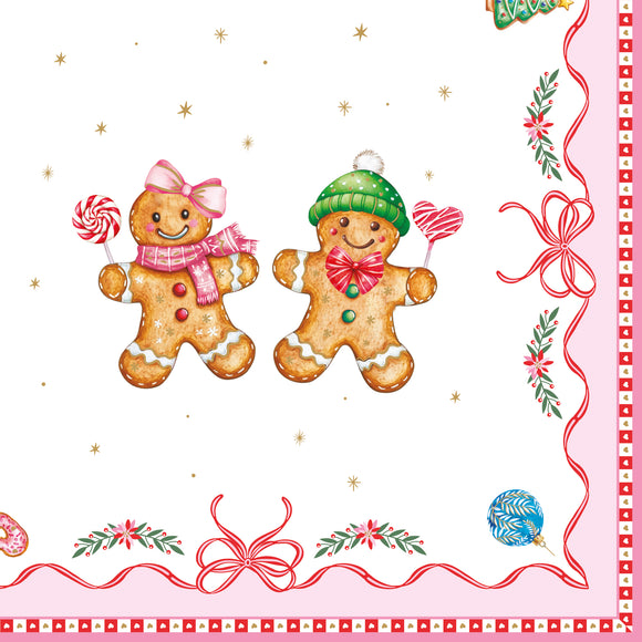 Dulce Navidad servilletas de papel