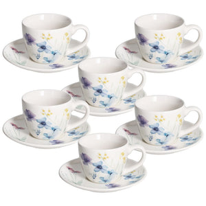 Set 6 tazas de café Florenne