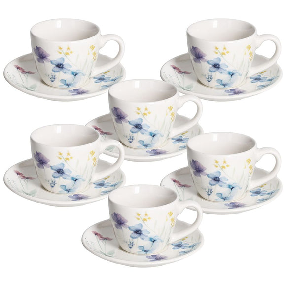 Set 6 tazas de café Florenne