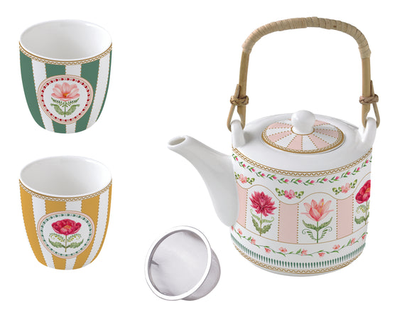 Flowery Set para té