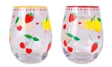 Fruits set de 2 vasos