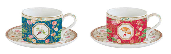 Jardín de Oriente set 2 tazas de té