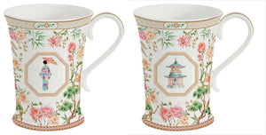 Jardín de Oriente set 2 mug