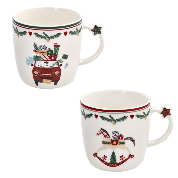 Let it snow set 2 mug