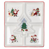 Let it snow fuente con compartimentos