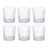 Lounge transparente. Set 6 vasos