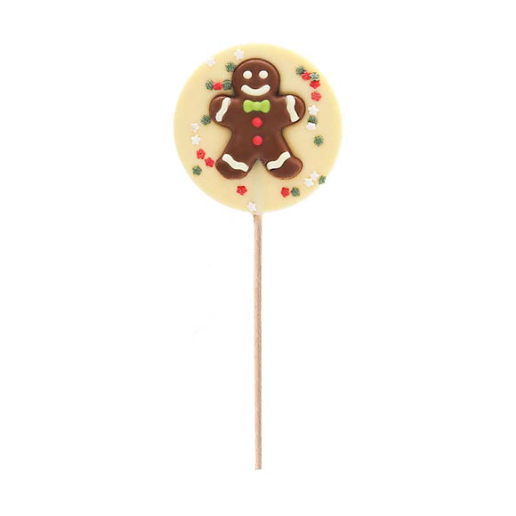 Piruleta Deliciosa de Chocolate con Leche, edición Navidad