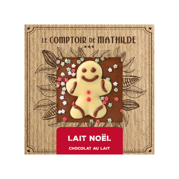 Edición de Navidad - Chocolate con Leche - Tableta de Chocolate