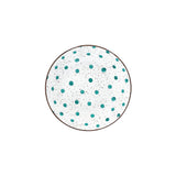 Moon Teal Vajilla 18 piezas
