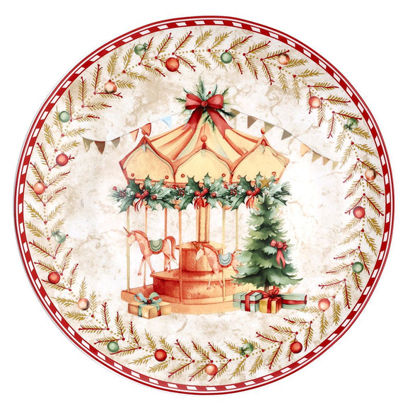 Fuente navidad carrusel