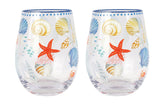 Sea breeze Set de 2 vasos