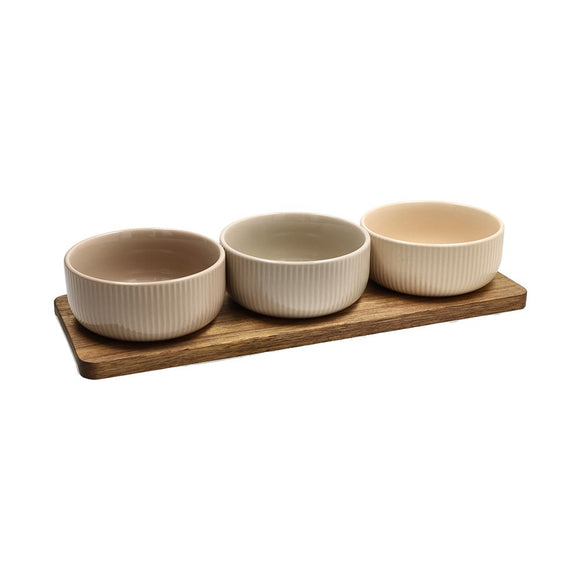 Plume set de aperitivos rectangular