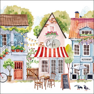 Servilletas de papel café
