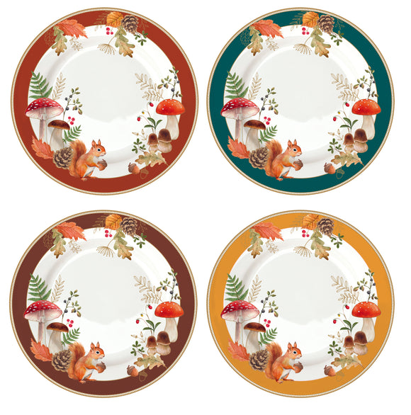 Brisa de otoño, Set de 4 platos postre/ aperitivo