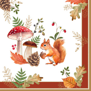 Brisa de otoño. servilletas de papel