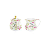 Set azucarero y lechera Springtime