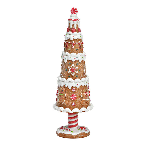 Arbol de navidad de pan de jengibre