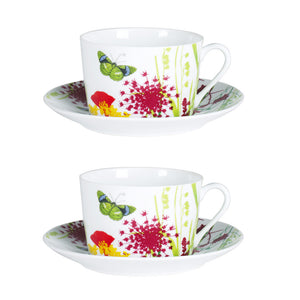 Set 2 tazas desayuno Tutti fiori