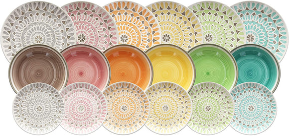 Vajilla 18 piezas Gaelle