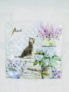 Servilletas de papel Kitten