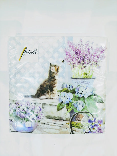 Servilletas de papel Kitten