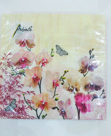 Servilletas de papel Orquidea
