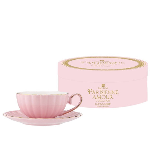 Taza té rosa parisienne