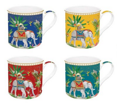 Set 4 mugs Bombay